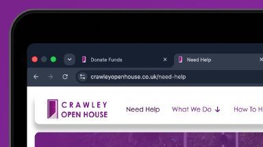 Giving Back: A New Website for Crawley Open House