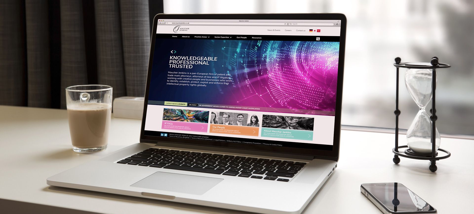 Maucher Jenkins Website Development