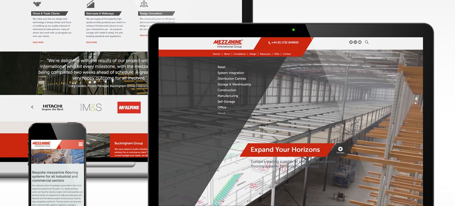 How We Execute Brand Development and Website Redesign: Mezzanine Flooring